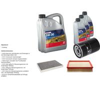 FEBI BILSTEIN Controllo Set 8L Longlife Plus 5W-30 Per Audi A6 4B C5 1.8 T