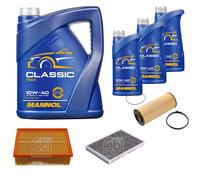 FEBI BILSTEIN Controllo Set 8L MANNOL Classic 10W-40 Per Audi A4 Cabriolet