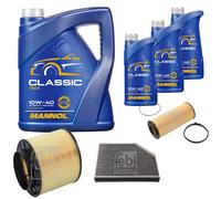 FEBI BILSTEIN Controllo Set 8L MANNOL Classic 10W-40 Per Audi A5 Cabriolet