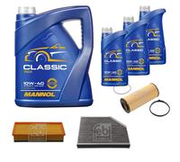 FEBI BILSTEIN Controllo Set 8L MANNOL Classic 10W-40 Per Audi A5 Sportback