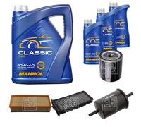 FEBI BILSTEIN Controllo Set 8L MANNOL Classic 10W-40 Per Citroën C5 I DC