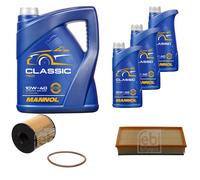 FEBI BILSTEIN Controllo Set 8L MANNOL Classic 10W-40 Per Citroën C8 EA_ EB_