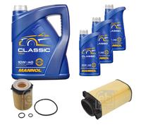 FEBI BILSTEIN Controllo Set 8L MANNOL Classic 10W-40 Per Mercedes-Benz C