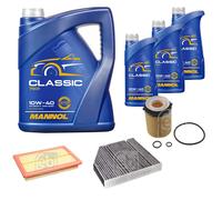 FEBI BILSTEIN Controllo Set 8L MANNOL Classic 10W-40 Per Mercedes-Benz C