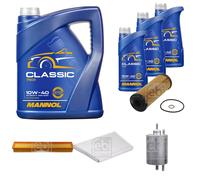 FEBI BILSTEIN Controllo Set 8L MANNOL Classic 10W-40 Per Mercedes-Benz C