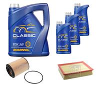 Febi BILSTEIN Controllo Set 8L mannol Classic 10W-40 per Mercedes-Benz Di V
