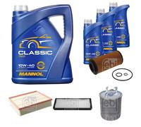 FEBI BILSTEIN Controllo Set 8L MANNOL Classic 10W-40 Per Mercedes Sprinter