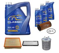 FEBI BILSTEIN Controllo Set 8L MANNOL Classic 10W-40 Per Mercedes Sprinter