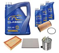 Febi BILSTEIN Controllo Set 8L mannol Classic 10W-40 per Nissan Qashqai + 2 Io