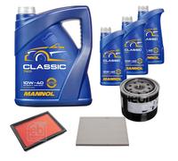 FEBI BILSTEIN Controllo Set 8L MANNOL Classic 10W-40 Per Nissan X-Trail T31