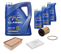 Febi BILSTEIN Controllo Set 8L mannol Classic 10W-40 per Peugeot 307 Rottura