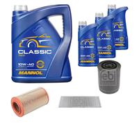 FEBI BILSTEIN Controllo Set 8L MANNOL Classic 10W-40 Per Peugeot Boxer