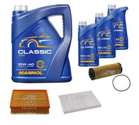 FEBI BILSTEIN Controllo Set 8L MANNOL Classic 10W-40 Per VW Passat Variant
