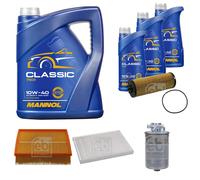 FEBI BILSTEIN Controllo Set 8L MANNOL Classic 10W-40 Per VW Passat Variant