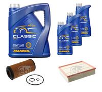 Febi BILSTEIN Controllo Set 8L mannol Classica 10W-40 per Mercedes