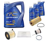 Febi BILSTEIN Controllo Set 8L mannol Defender 10W-40 per . Audi