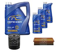 Febi BILSTEIN Controllo Set 8L mannol Defender 10W-40 per Fiat Scudo Scatola
