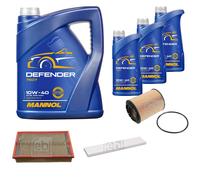 FEBI BILSTEIN Controllo Set 8L MANNOL Defender 10W-40 Per Ford Galaxy WGR