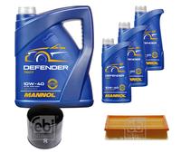 FEBI BILSTEIN Controllo Set 8L MANNOL Defender 10W-40 Per Nissan NP300 Navara