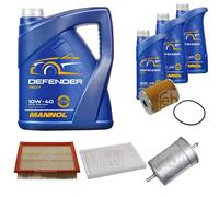 FEBI BILSTEIN Controllo Set 8L MANNOL Defender 10W-40 Per VW Golf III 1H1