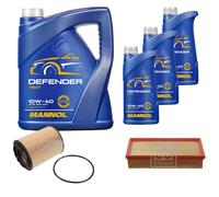 FEBI BILSTEIN Controllo Set 8L MANNOL Defender 10W-40 Per VW Transporter V