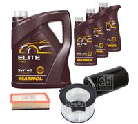 Febi BILSTEIN Controllo Set 8L mannol D'Elite 5W-40 per VW Transporter IV
