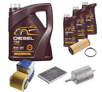 FEBI BILSTEIN Controllo Set 8L MANNOL Diesel TDI 5W-30 Per Audi A6 Allroad