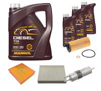 FEBI BILSTEIN Controllo Set 8L MANNOL Diesel TDI 5W-30 Per BMW 1Er F20 120D