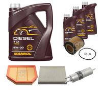 FEBI BILSTEIN Controllo Set 8L MANNOL Diesel TDI 5W-30 Per BMW 4 Coupe F32