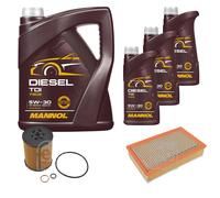FEBI BILSTEIN Controllo Set 8L MANNOL Diesel TDI 5W-30 Per BMW 7 Serie E65 E66