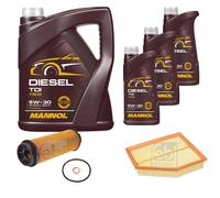 FEBI BILSTEIN Controllo Set 8L MANNOL Diesel TDI 5W-30 Per BMW 7 Serie G11 G12