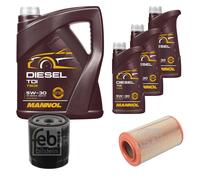 FEBI BILSTEIN Controllo Set 8L MANNOL Diesel TDI 5W-30 Per Citroën Jumper