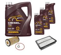 FEBI BILSTEIN Controllo Set 8L MANNOL Diesel TDI 5W-30 Per Hyundai Tucson JM
