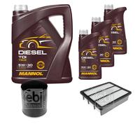 FEBI BILSTEIN Controllo Set 8L MANNOL Diesel TDI 5W-30 Per Mazda CX-5 KF 2.2