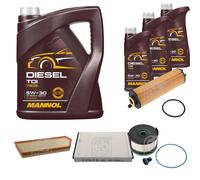 FEBI BILSTEIN Controllo Set 8L MANNOL Diesel TDI 5W-30 Per Mercedes-Benz