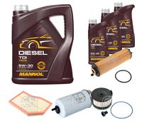FEBI BILSTEIN Controllo Set 8L MANNOL Diesel TDI 5W-30 Per Mercedes-Benz GLA