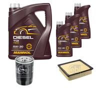 FEBI BILSTEIN Controllo Set 8L MANNOL Diesel TDI 5W-30 Per Mitsubishi L