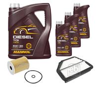 FEBI BILSTEIN Controllo set 8L MANNOL Diesel TDI 5W-30 per Opel Antara L07