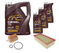 FEBI BILSTEIN Controllo Set 8L MANNOL Diesel TDI 5W-30 Per Toyota Corolla