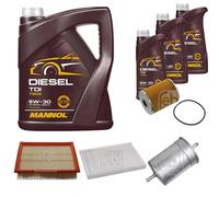 FEBI BILSTEIN Controllo Set 8L MANNOL Diesel TDI 5W-30 Per VW Golf III 1H1