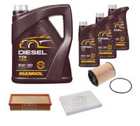 FEBI BILSTEIN Controllo Set 8L MANNOL Diesel TDI 5W-30 Per VW Multivan V