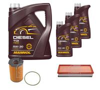 FEBI BILSTEIN Controllo set 8L MANNOL Diesel TDI 5W-30 per VW Touareg 7P 5