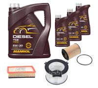 FEBI BILSTEIN Controllo Set 8L MANNOL Diesel TDI 5W-30 Per VW Transporter IV