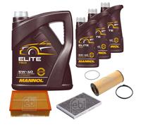 Febi BILSTEIN Controllo Set 8L mannol Elite 5W-40 per ' Aria Audi A4 Cabriolet