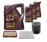 FEBI BILSTEIN Controllo Set 8L MANNOL Elite 5W-40 Per Audi A6 4A C4 2.6