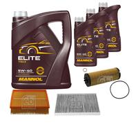 FEBI BILSTEIN Controllo Set 8L MANNOL Elite 5W-40 Per Audi A6 Avant 4B C5