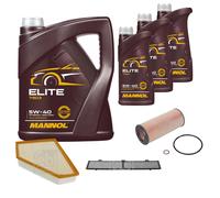 Febi BILSTEIN Controllo Set 8L mannol Elite 5W-40 per BMW 1er E87 120d