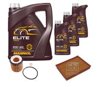 FEBI BILSTEIN Controllo Set 8L MANNOL Elite 5W-40 Per BMW 3 Serie F30 F80 335i
