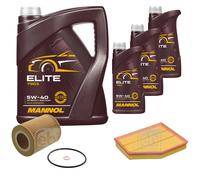 FEBI BILSTEIN Controllo Set 8L MANNOL Elite 5W-40 Per BMW 5 Serie E60 520i