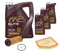 FEBI BILSTEIN Controllo Set 8L MANNOL Elite 5W-40 Per BMW 7 Serie G11 G12 740i